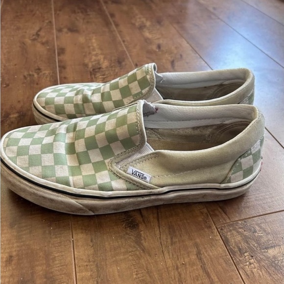 VANS CLASSIC SLIP-ON CHECKERBOARD SHOE - Picture 2 of 3